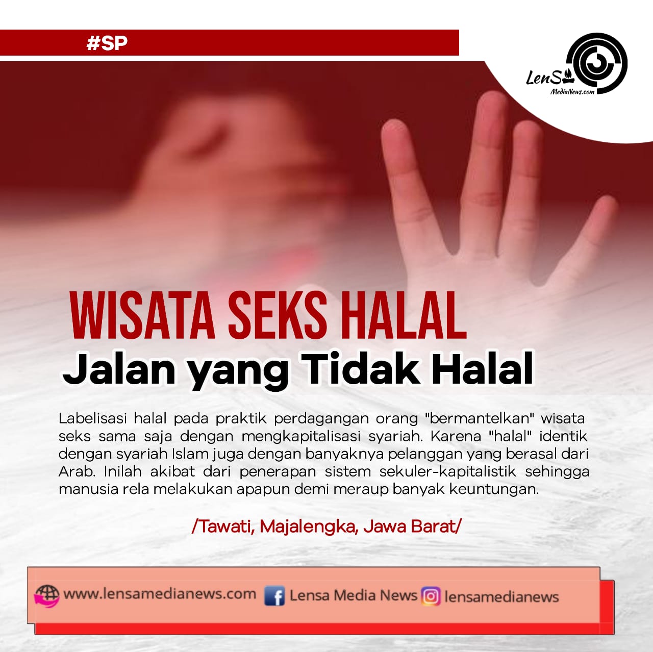 Wisata Seks Halal, Jalan yang Tidak Halal - LenSa MediaNews