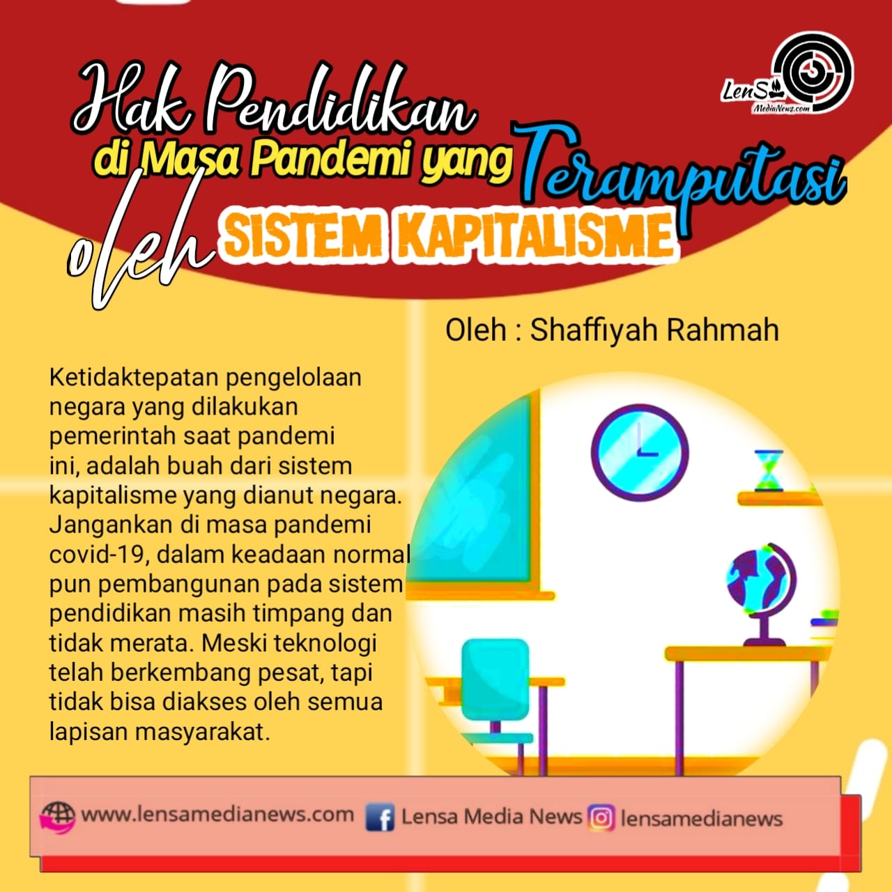 Hak Pendidikan di Masa Pandemi yang Teramputasi oleh ...