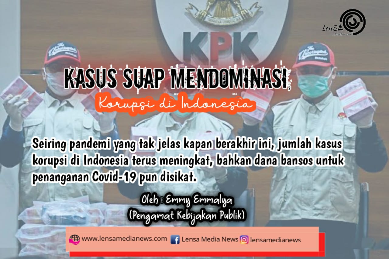 Kasus Suap Mendominasi Korupsi Di Indonesia - LenSa MediaNews