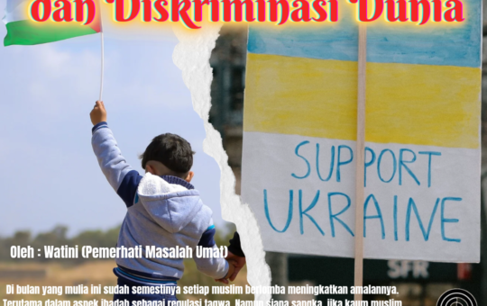 Antara Ukraina, Palestina dan Diskriminasi Dunia