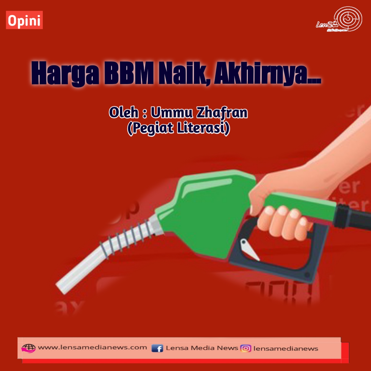 Harga BBM Naik, Akhirnya... - LenSa MediaNews