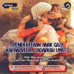 Penderitaan Anak Gaza Kapan Reda, Sadarkah Umat?